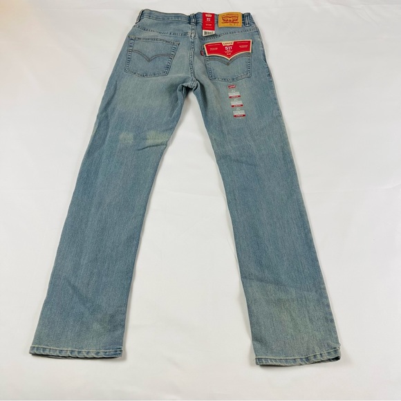 Levi's 511 Slim Flex Stretch Blue Jeans Boy Youth Size: 18 Reg 29x31 New MSRP:48 - Picture 11 of 15